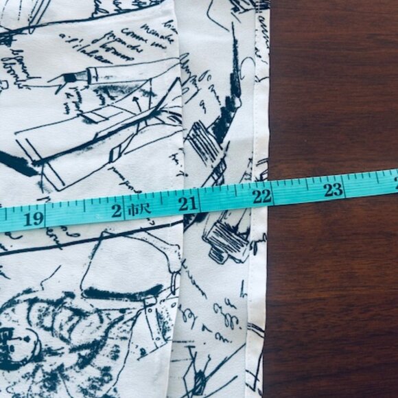 Karl Lagerfeld Sketch Button Up Classic fit Ladies Blouse - Size Medium - Picture 10 of 17